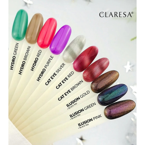 Claresa - *Hydro* - Esmalte semipermanente removível - Green
