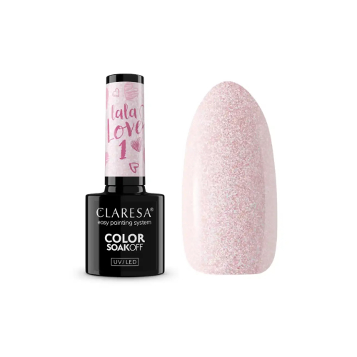 Claresa - *La La Love* - Esmalte semipermanente Soak off - 01