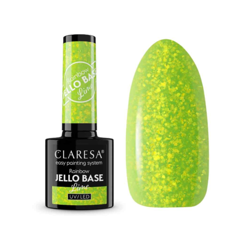 Claresa - *Rainbow Jello Base* - Esmalte semipermanente - Lime