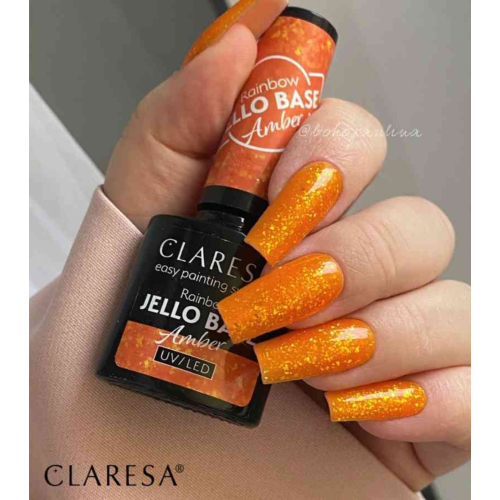 Claresa - *Rainbow Jello Base* - Esmalte semipermanente - Amber
