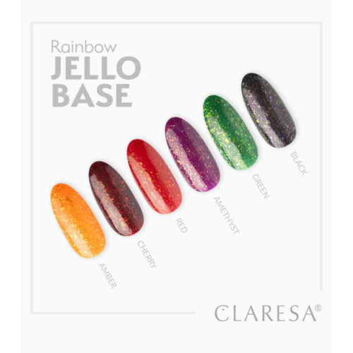 Claresa - *Rainbow Jello Base* - Esmalte semipermanente - Amber