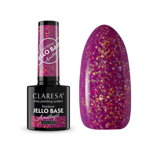 Claresa - *Rainbow Jello Base* - Esmalte semipermanente - Amethyst
