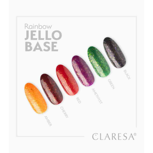 Claresa - *Rainbow Jello Base* - Esmalte semipermanente - Cherry