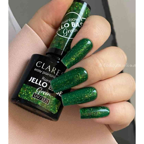 Claresa - *Rainbow Jello Base* - Esmalte semipermanente - Green