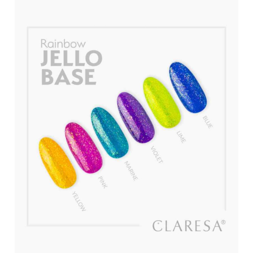 Claresa - *Rainbow Jello Base* - Esmalte semipermanente - Violet