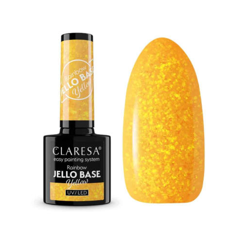 Claresa - *Rainbow Jello Base* - Esmalte semipermanente - Yellow