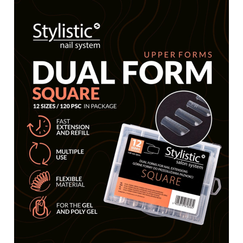 Claresa - Dicas de silicone Dual Forms - Square