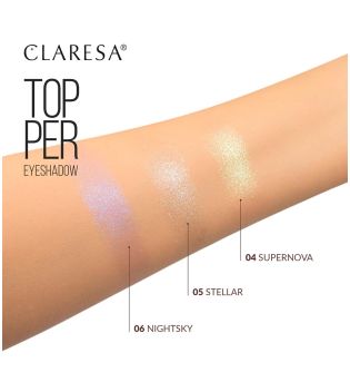 Claresa - Topper sombra multicromática - 05: Stellar