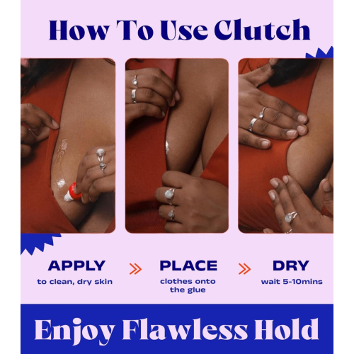 CLUTH Glue - Cola transparente para o corpo