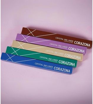 CORAZONA  - Delineador Crystal Ink Liner - Warm Up
