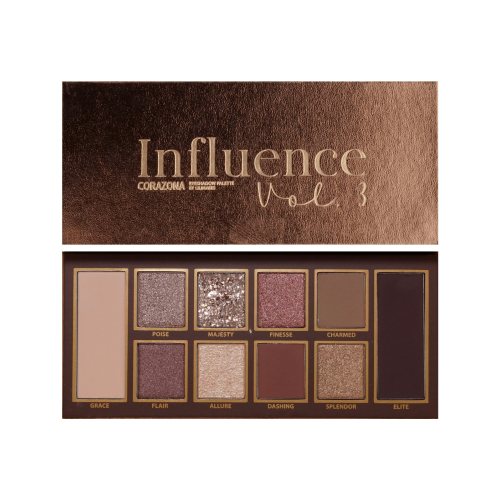 CORAZONA - Influence Collection by Lilimakes - Paleta de Sombras - Vol. 3