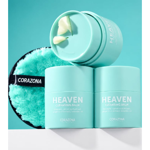 CORAZONA - Pack 3 bálsamos desmaquilhantes Heaven + disco de regalo