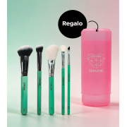 CORAZONA - Pack de pincéis essenciais + Canister de presente