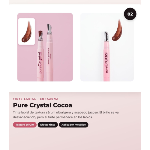 CORAZONA - Pack Trío Lábios com The Limit Cinnamon Roll, Pure Crystal Cocoa e Gloss Up Icy Kiss