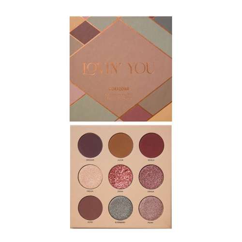 CORAZONA - Paleta de Sombras Lovin' You - Vol. 1 The Warms