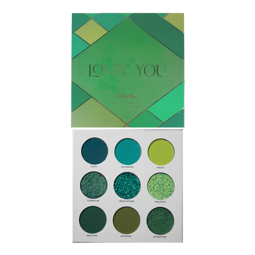CORAZONA - Paleta de Sombras Lovin' You - Vol. 4 The Greens