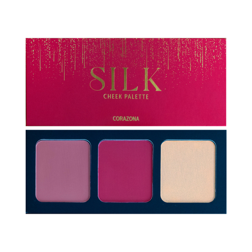 CORAZONA - Silk Cheek Palette - Paleta Facial