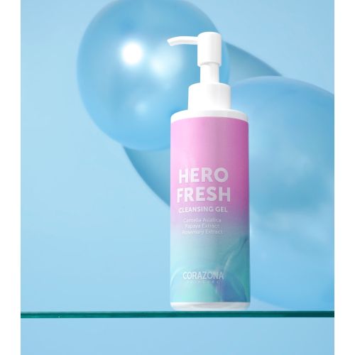 CORAZONA Skincare - Gel de Limpeza Facial Hero Fresh