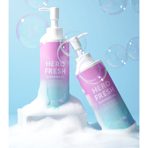 CORAZONA Skincare - Gel de Limpeza Facial Hero Fresh