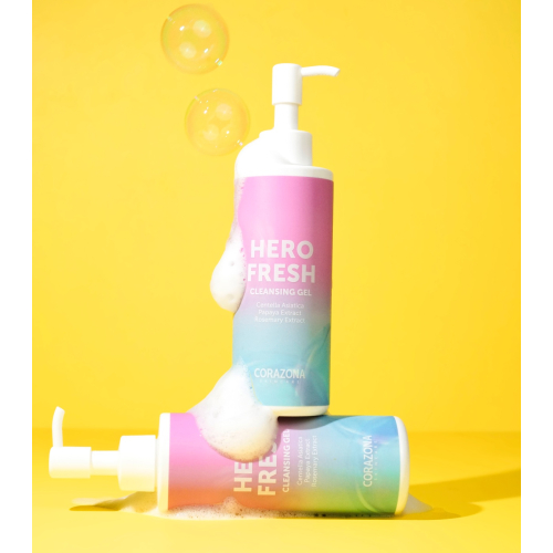CORAZONA Skincare - Gel de Limpeza Facial Hero Fresh
