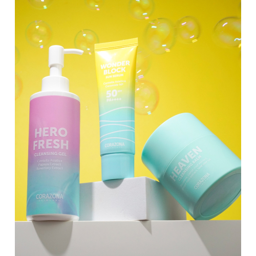 CORAZONA Skincare - Gel de Limpeza Facial Hero Fresh