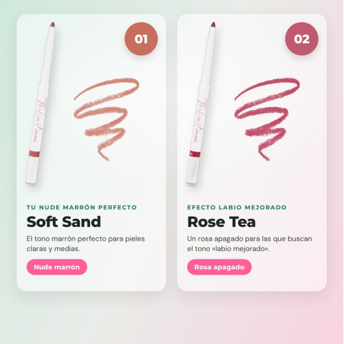 CORAZONA The Limit Full Set  | 8 Perfiladores de Lábios Ultrapigmentados com Textura Cremosa e Acabamento Mate Cruelty Free Vegan