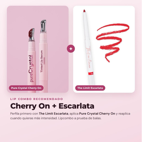CORAZONA - Sérum de batom Pure Crystal - Cherry On