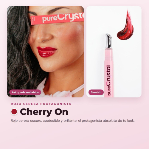 CORAZONA - Sérum de batom Pure Crystal - Cherry On
