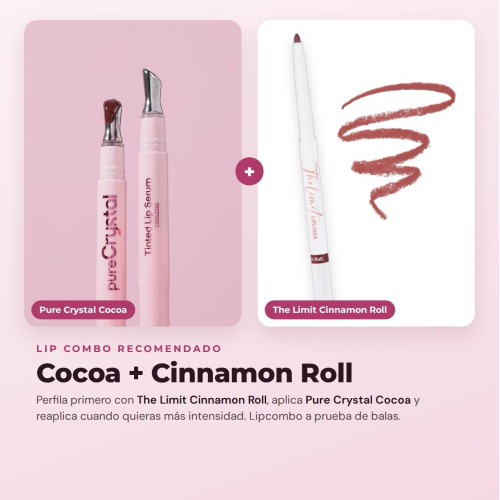 CORAZONA - Sérum de batom Pure Crystal - Cocoa