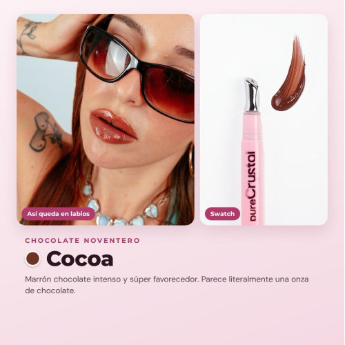 CORAZONA - Sérum de batom Pure Crystal - Cocoa