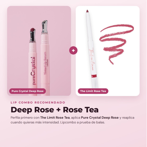CORAZONA - Sérum de batom Pure Crystal - Deep Rose