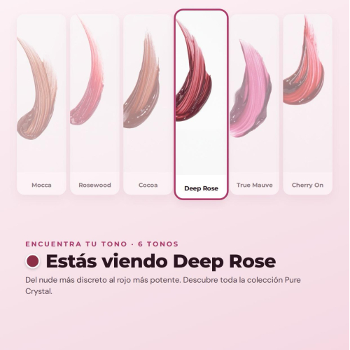 CORAZONA - Sérum de batom Pure Crystal - Deep Rose