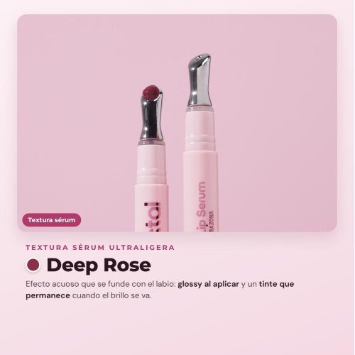 CORAZONA - Sérum de batom Pure Crystal - Deep Rose