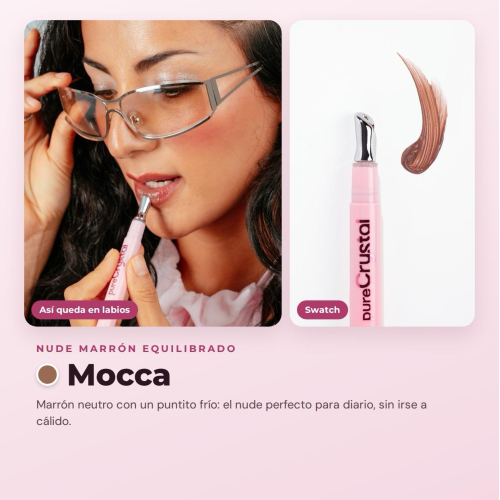 CORAZONA - Sérum de batom Pure Crystal - Mocca