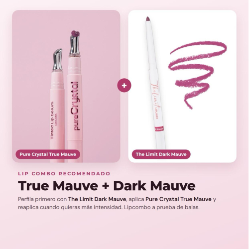 CORAZONA - Sérum de batom Pure Crystal - True Mauve