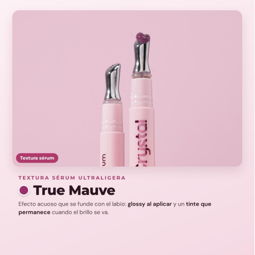 CORAZONA - Sérum de batom Pure Crystal - True Mauve