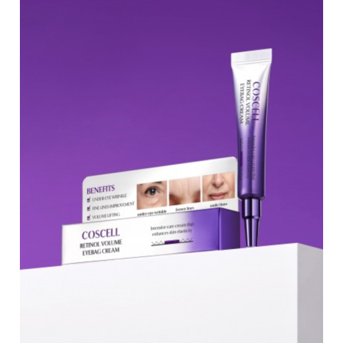 Coscell - Firmeza para o Contorno dos Olhos Retinol Volume