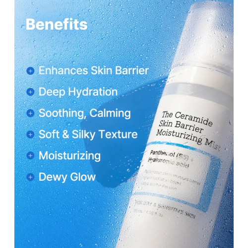 COSRX - Bruma facial hidratante The Ceramide Skin Barrier