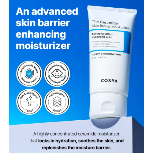 COSRX - Creme hidratante reparador The Ceramide
