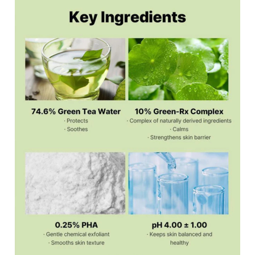 COSRX - Tônico facial calmante verde em formato pads