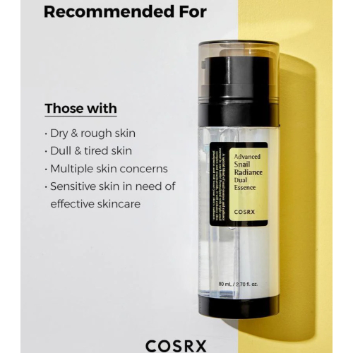 COSRX - Essência Iluminadora Advanced Snail Radiance Dual Essence