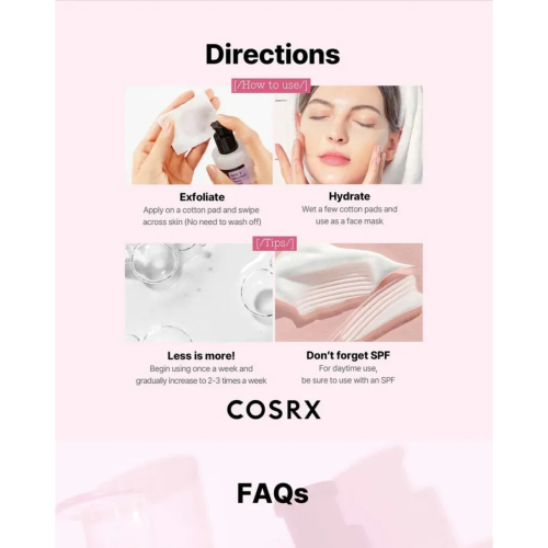 COSRX - Esfoliação química AHA 7 Whitehead Power Liquid