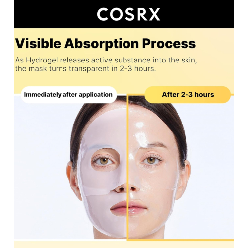 COSRX - Máscara facial Advanced Snail Mucin Glass Glow