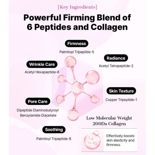 COSRX - Máscara Facial The Peptide Collagen Lifting Glow