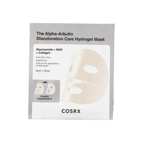 COSRX - Máscaras faciais clareadoras The Alpha-Arbutin