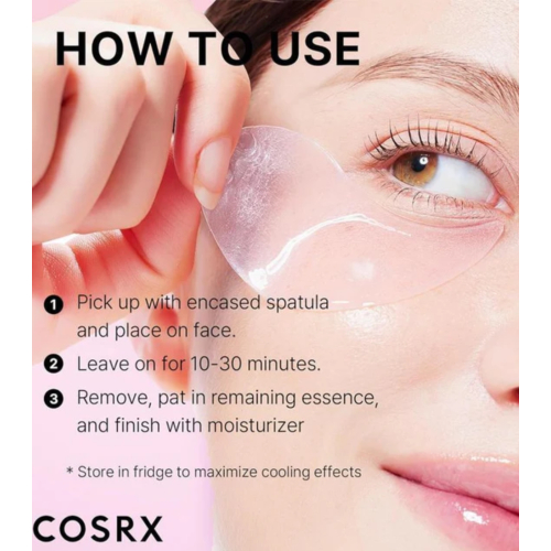 COSRX - Adesivos de hidrogel para os olhos The Peptide Collagen