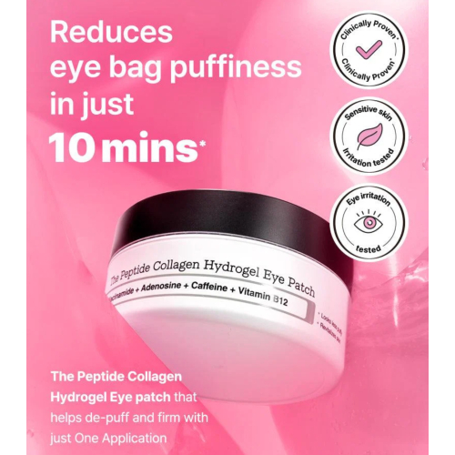 COSRX - Adesivos de hidrogel para os olhos The Peptide Collagen