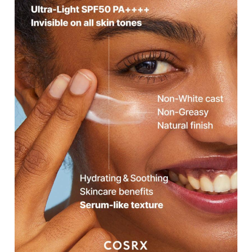 COSRX - Protetor Solar Facial SPF50+ PA ++++ Ultra-Light