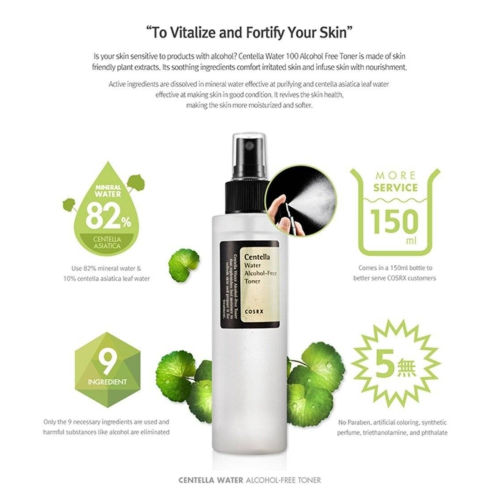 COSRX - Toner com gotu kola