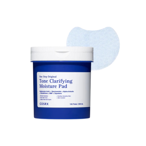 COSRX - Discos de tônico facial hidratante One Step Original Tone Clarifying